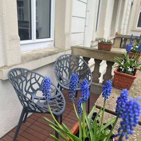 Laluna Modernes Wohnstudio Mit Balkon Im Herzen Von Bad Rothenfelde Exterior photo