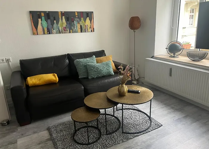 Laluna Modernes Wohnstudio Mit Balkon Im Herzen Von Bad Rothenfelde
